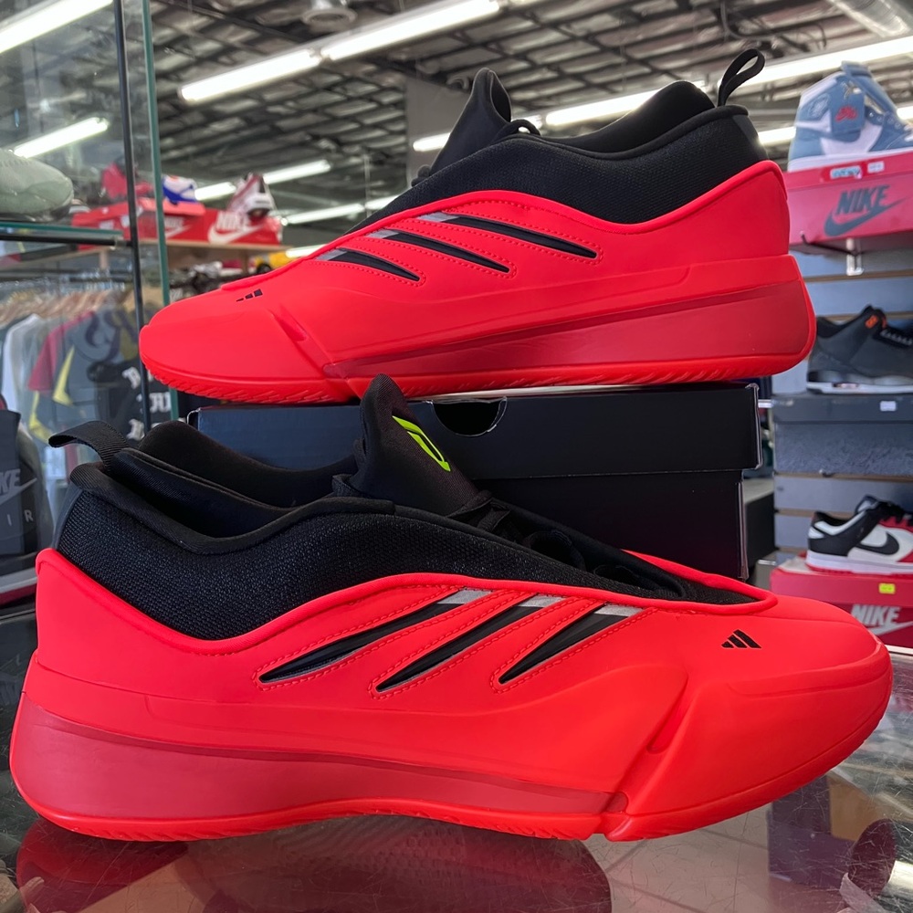 Adidas Dame 9 Solar Red Size 11